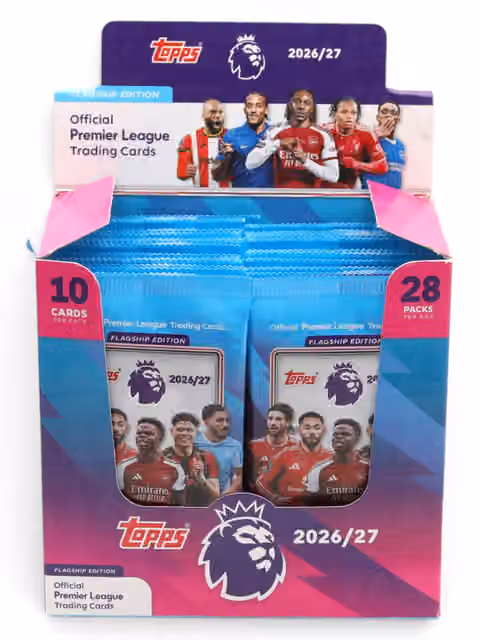2025/26 Topps Premier League Football (Soccer) EPL Retail Box view 2