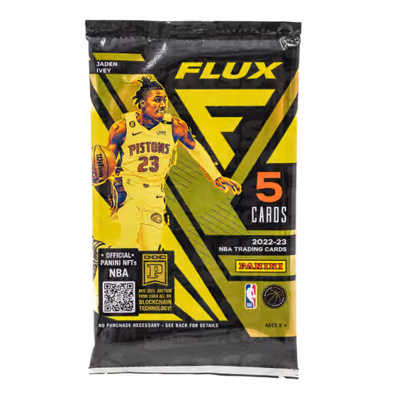 2022/23 Panini Flux Basketball Hobby Pack view 1