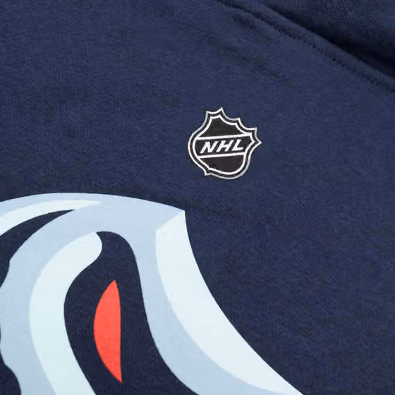 Philipp Grubauer #31 Seattle Kraken Player NHL Hoodie Navy view 5