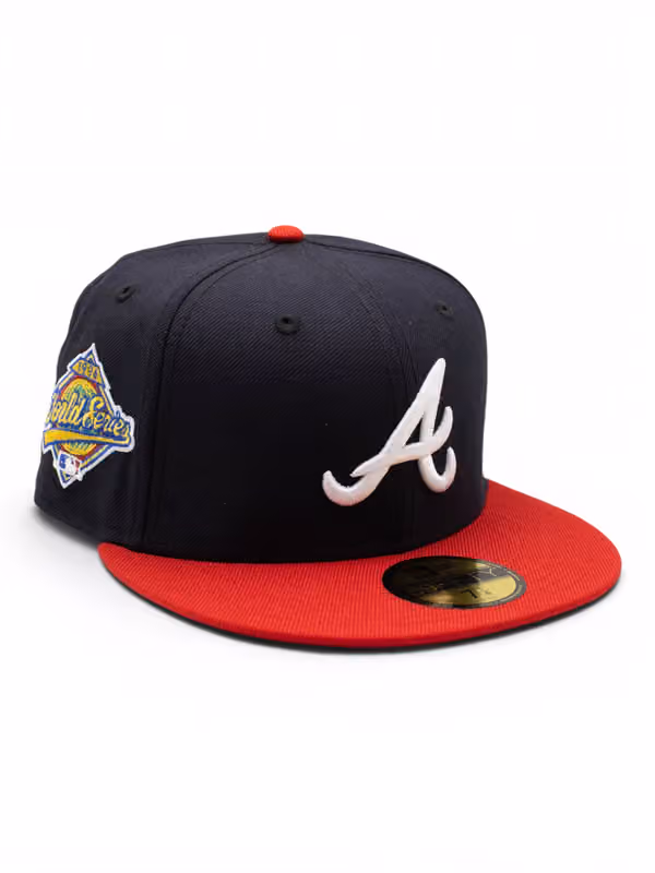Atlanta Braves 1996 World Series Cooperstown 59FIFTY Fitted MLB Cap product photo