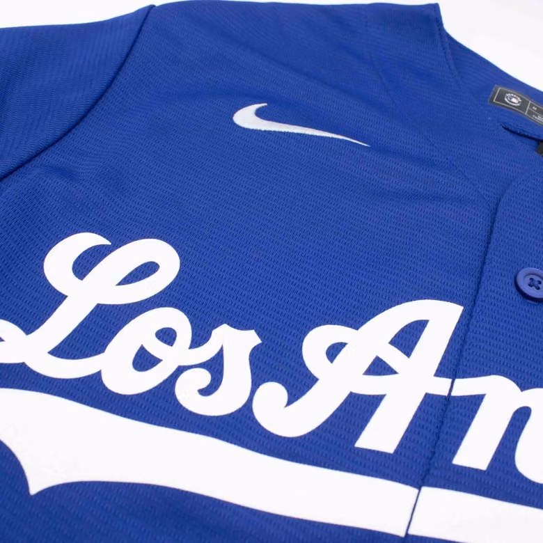 Los Angeles Dodgers Stadium Alternate MLB Jersey Blue view 3