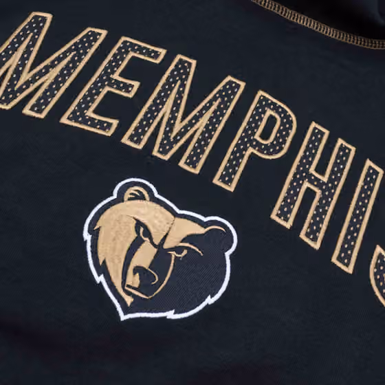 Memphis Grizzlies 2023 City Edition New Era Oversized NBA Hoodie view 5