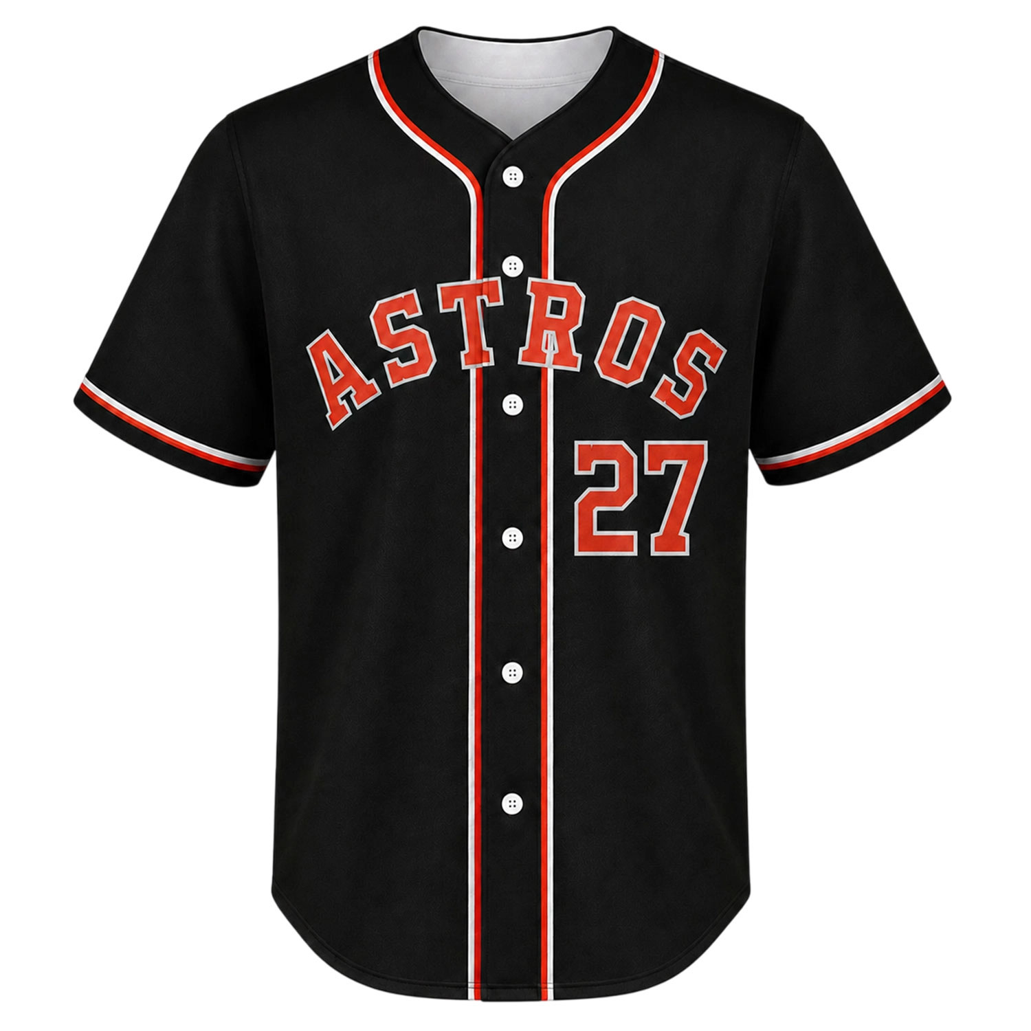 Jose Altuve Astros Jersey Dynamic Black Baseball Style