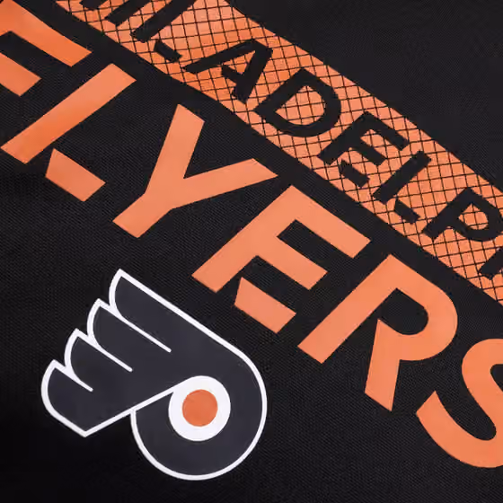 Philadelphia Flyers 2024/25 Authentic Pro Rink Tech NHL Hoodie Black view 3