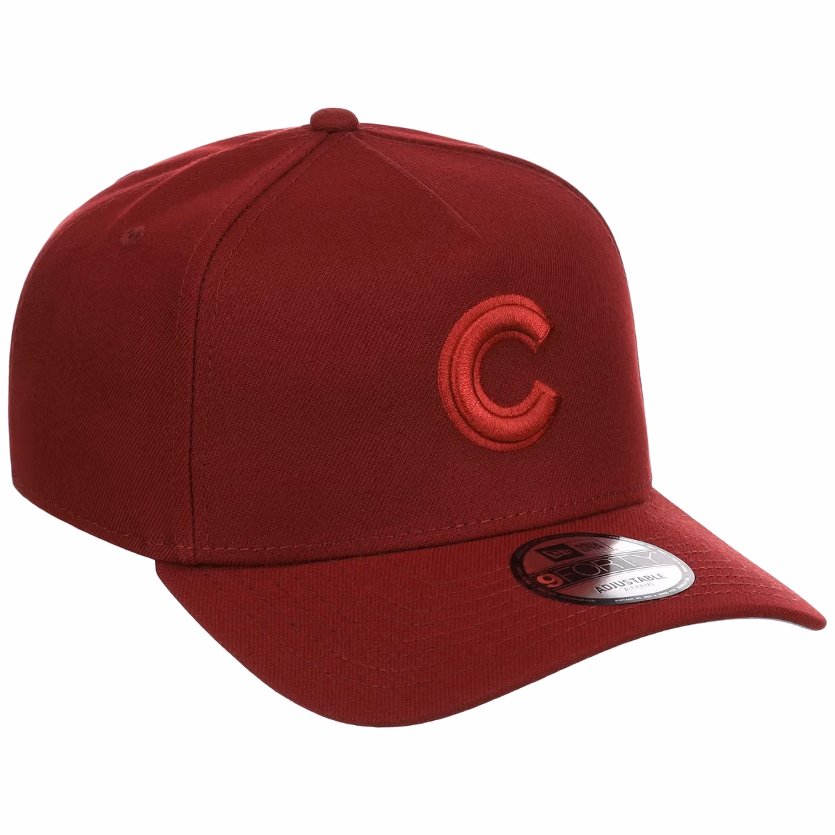Chicago Cubs MLB Cardinal FASHION CORE New Era 9FORTY A-Frame front view