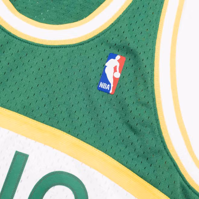 Gary Payton #20 Seattle SuperSonics 1994-95 Swingman NBA Jersey Green view 5