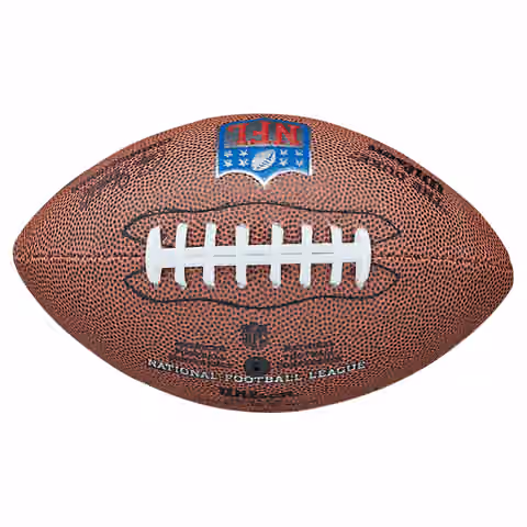 Wilson NFL Mini Replica Game Ball "The Duke" view 4