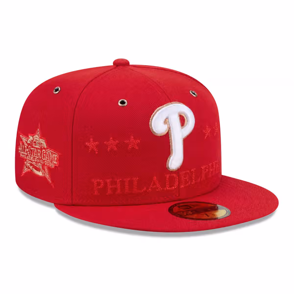 Philadelphia Phillies 2026 MLB All-Star Game 59FIFTY Fitted Cap Red product photo