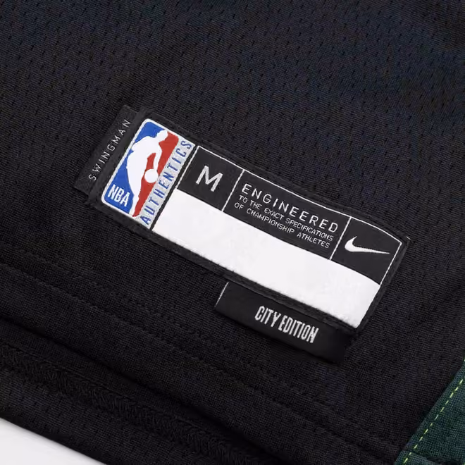 Jayson Tatum #0 Boston Celtics 2024-25 City Edition Nike Swingman NBA Jersey (YOUTH) view 5