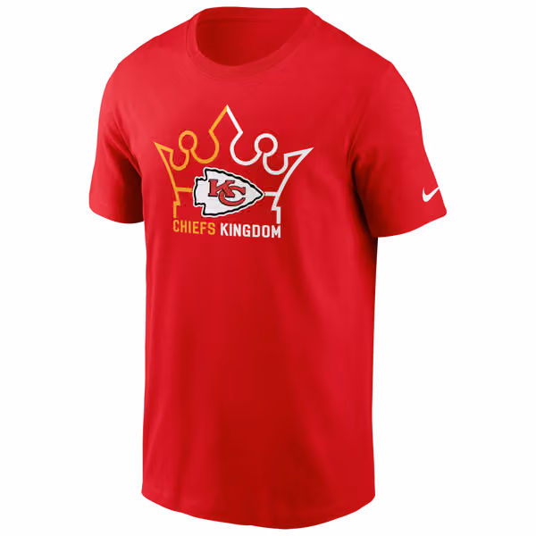 Kansas City Chiefs Local Phrase Nike Essential NFL T-Shirt Red view 1