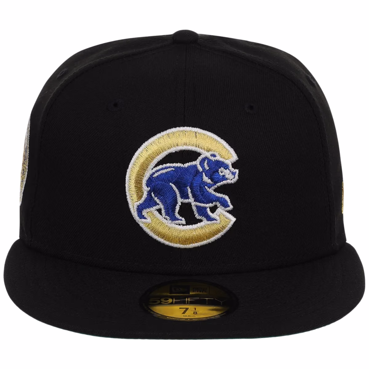 Chicago Cubs Northside Chicago Crown the City New Era 59FIFTY (Black/Black) detail view