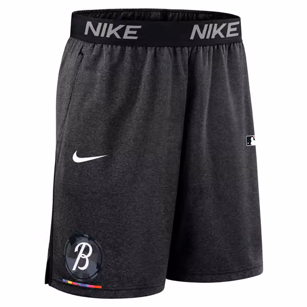 Baltimore Orioles 2025 City Connect MLB Authentic Nike Shorts Black view 2
