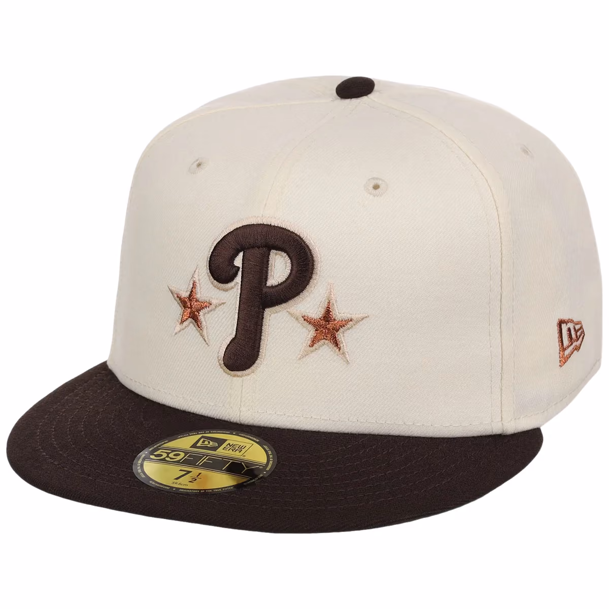 Philadelphia Phillies MLB Walnut Reserve New Era 59FIFTY detail view