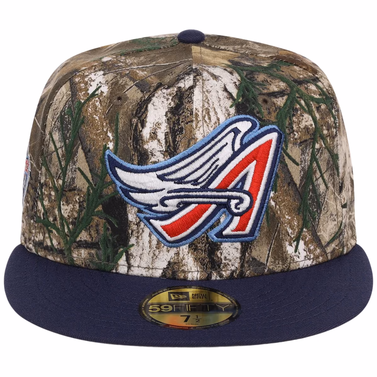 Anaheim Angels MLB Realtree OTC New Era 59FIFTY detail view