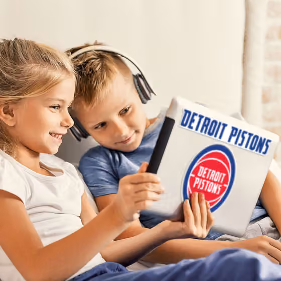 Detroit Pistons Multi-Use NBA Decals Set (3 Pcs.) view 2