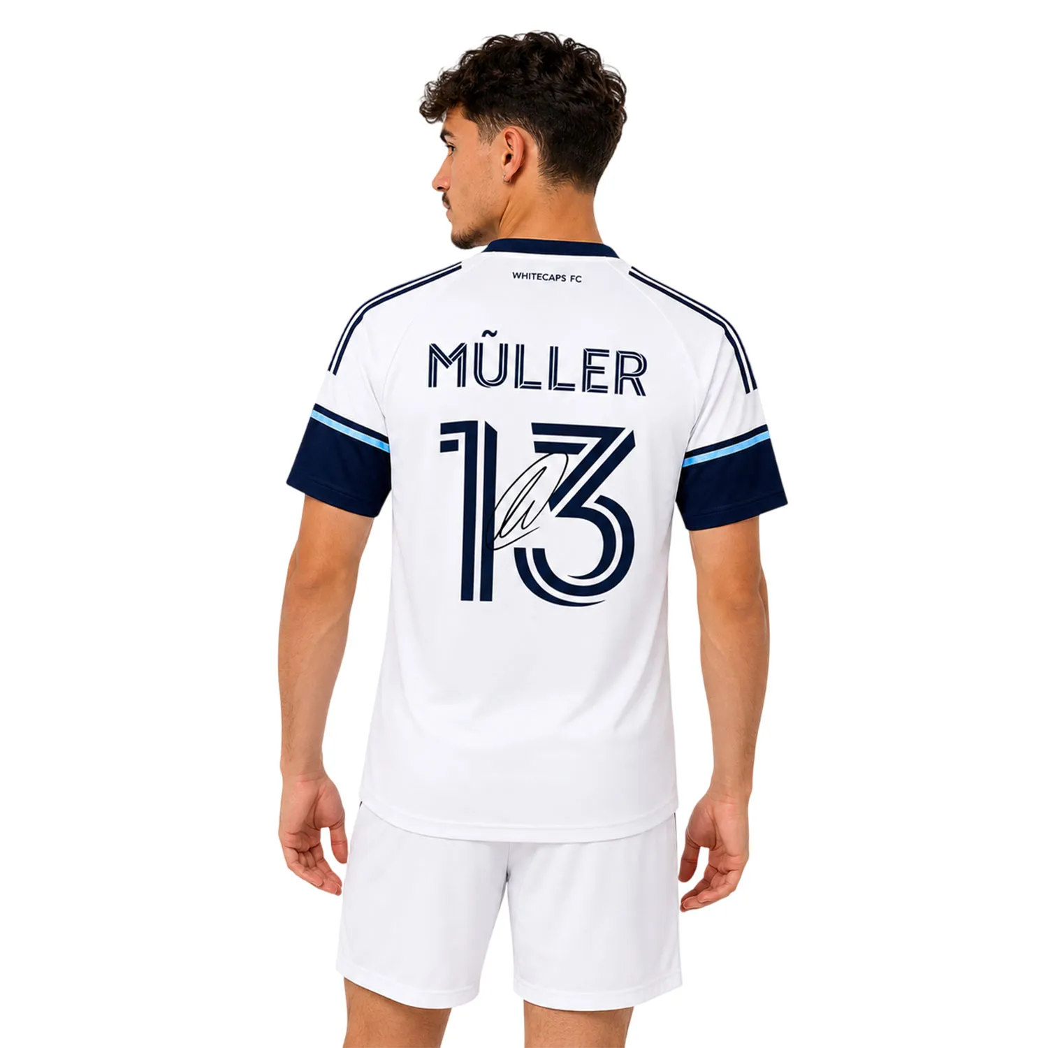 Thomas Muller Whitecaps Jersey Signature Bold Fan Style