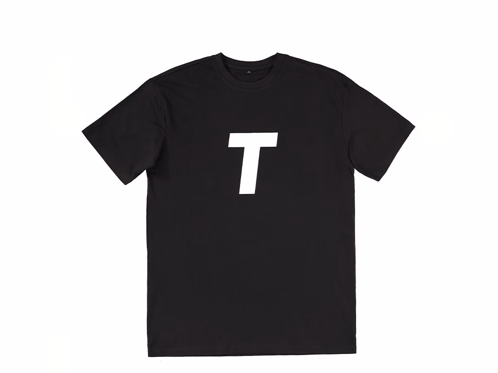 Family T-Shirt T Black and White Oversize Edition front