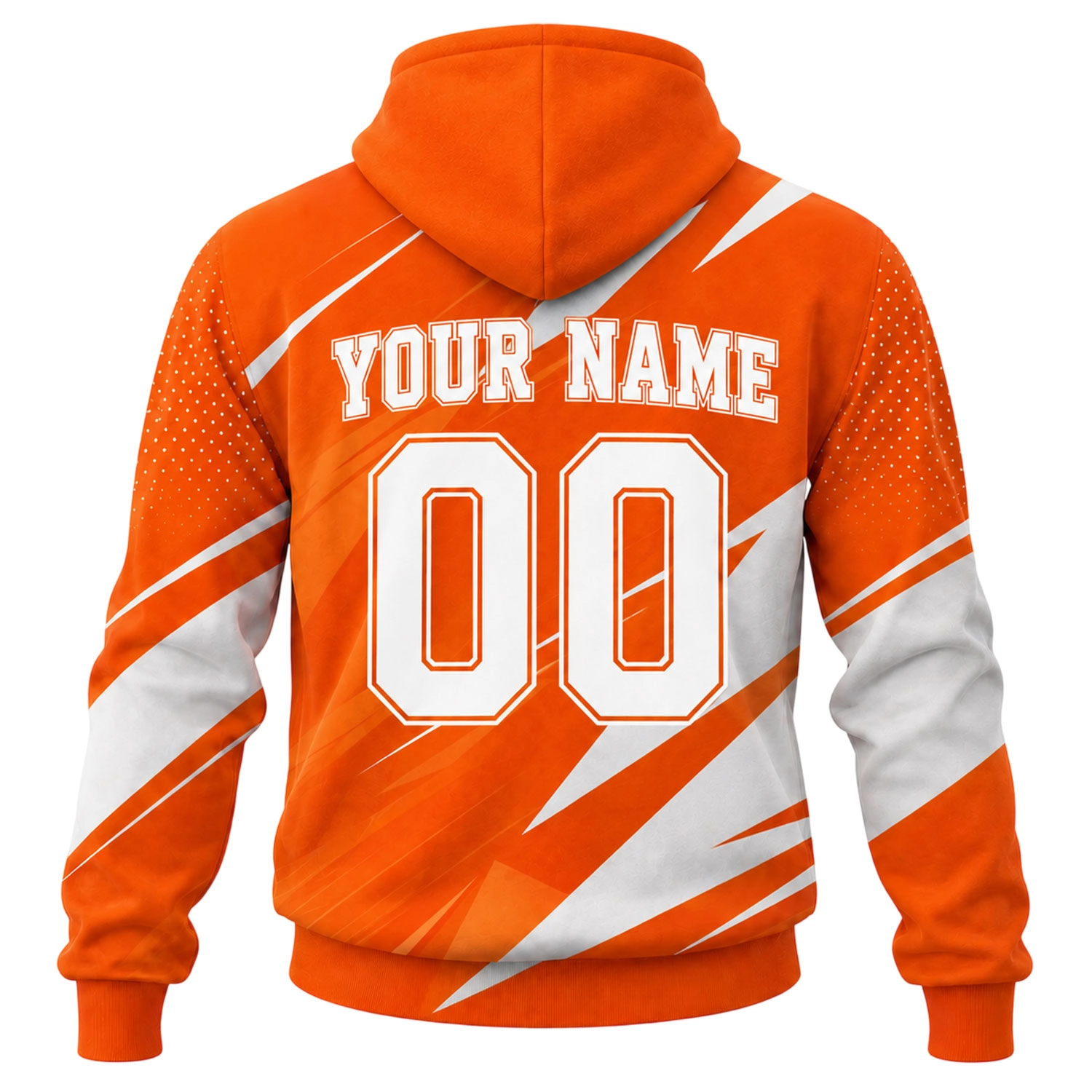Houston Dynamo Fan Hoodie Custom Unique Geometric Design