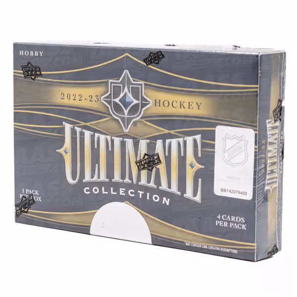 2022/23 Upper Deck Ultimate NHL Hockey Hobby Box view 1