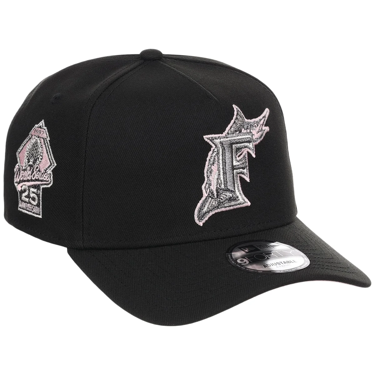 Miami Marlins MLB Cookies & Cream New Era 9FORTY front view