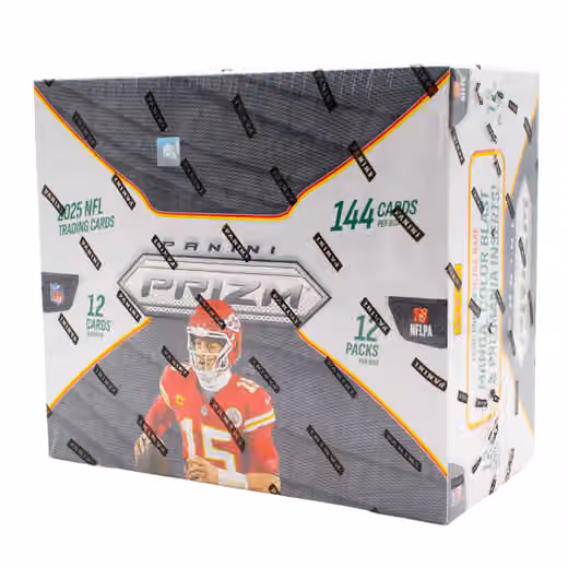 2025 Panini Prizm Football NFL Hobby Box view 1