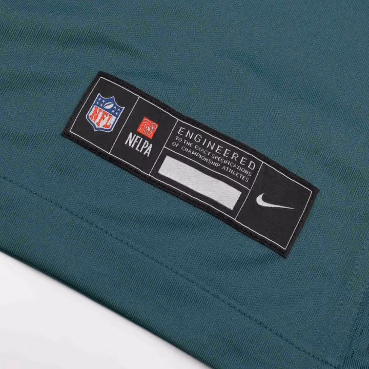 Jalen Hurts #1 Philadelphia Eagles Nike Game NFL Jersey Green (2025) view 6