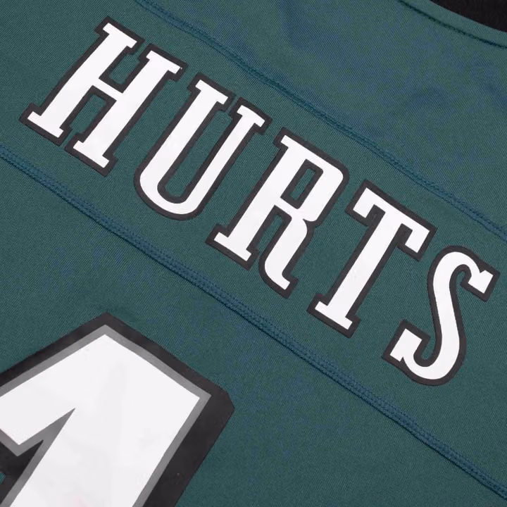 Jalen Hurts #1 Philadelphia Eagles Nike Game NFL Jersey Green (2025) view 4