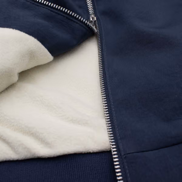 Los Angeles Dodgers City Connect 2026 MLB Authentic Dugout Bomber Jacket Navy view 6