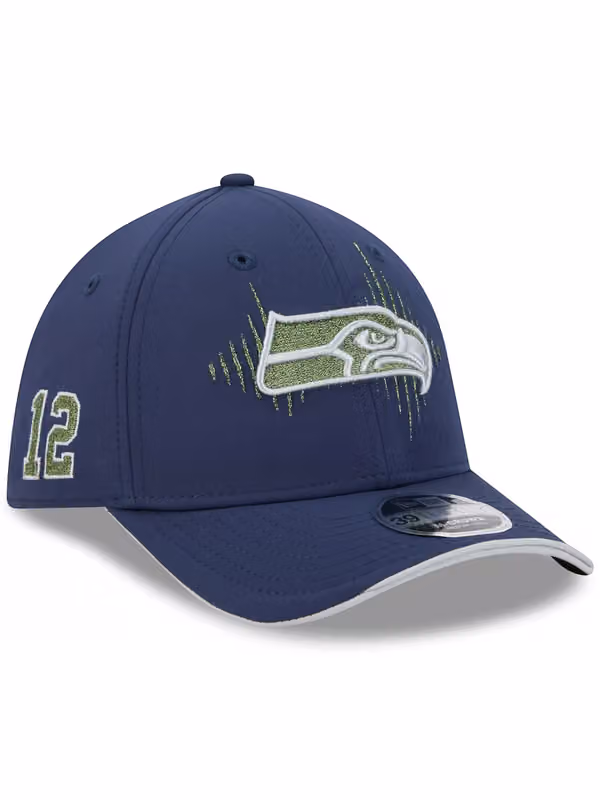 Seattle Seahawks 2026 NFL Rivalries Sideline 39THIRTY Flex Cap Navy product photo