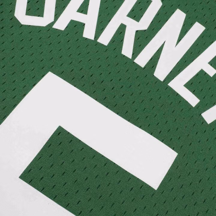 Kevin Garnett #5 Boston Celtics 2007-08 Swingman NBA Jersey Green view 5
