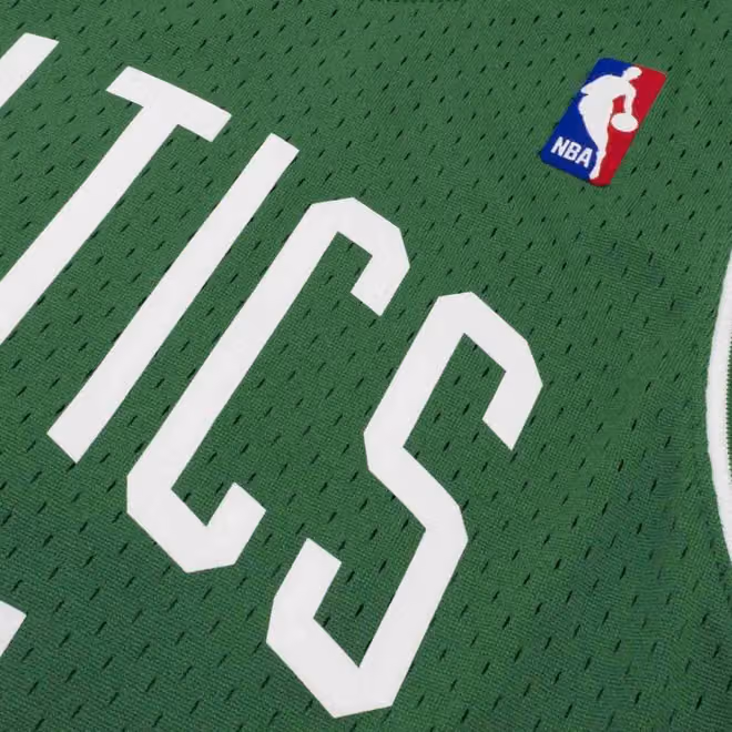 Kevin Garnett #5 Boston Celtics 2007-08 Swingman NBA Jersey Green view 4