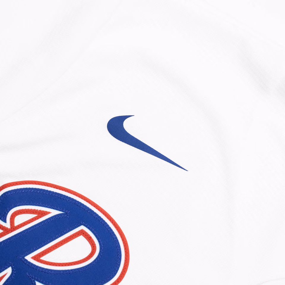 Texas Rangers Nike Replica MLB Home Jersey White view 5