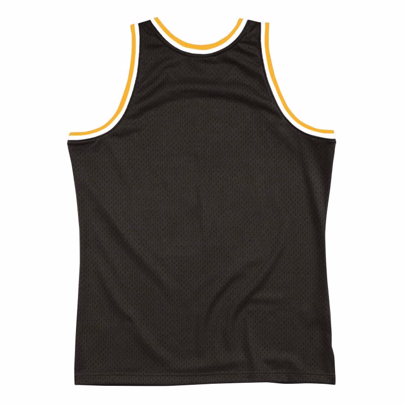 Houston Rockets Big Face 2.0 Mitchell & Ness NBA Jersey Black view 2