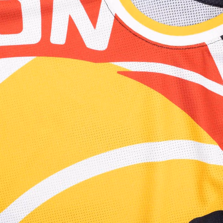 Houston Rockets Big Face 2.0 Mitchell & Ness NBA Jersey Black view 3