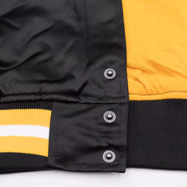 Boston Bruins Mitchell & Ness Lightweight Satin NHL Jacket view 5
