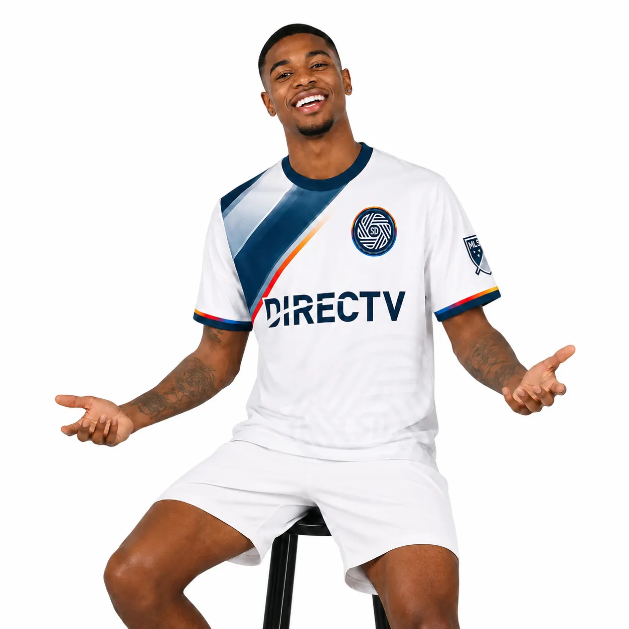 SDFC Custom Jersey – Attractive White Soccer Kit