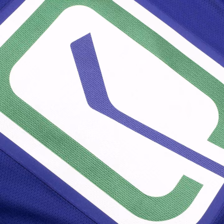 Vancouver Canucks Fanatics Breakaway NHL Jersey Alternate Blue view 3