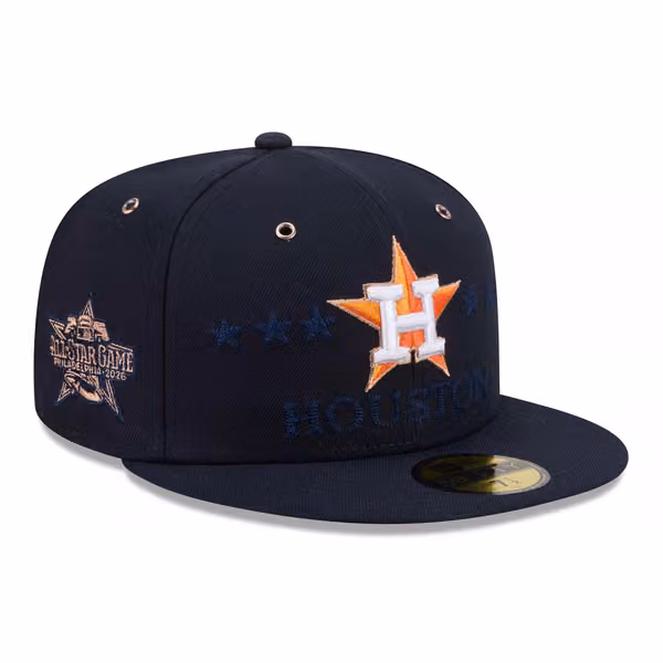 Houston Astros 2026 MLB All-Star Game 59FIFTY Fitted Cap Navy product photo