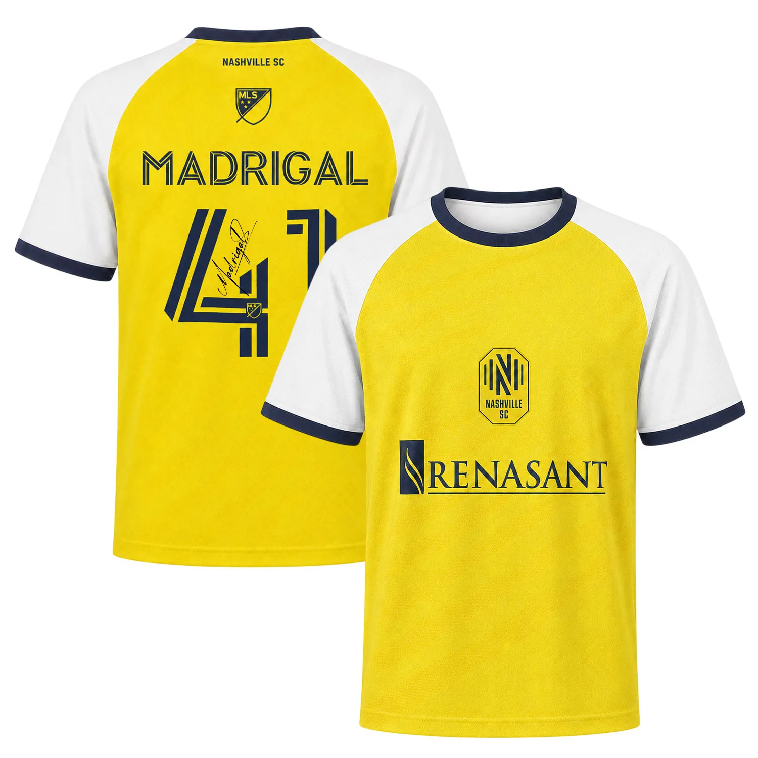 Warren Madrigal Nashville SC Jersey Signature Dazzling Fan Gear