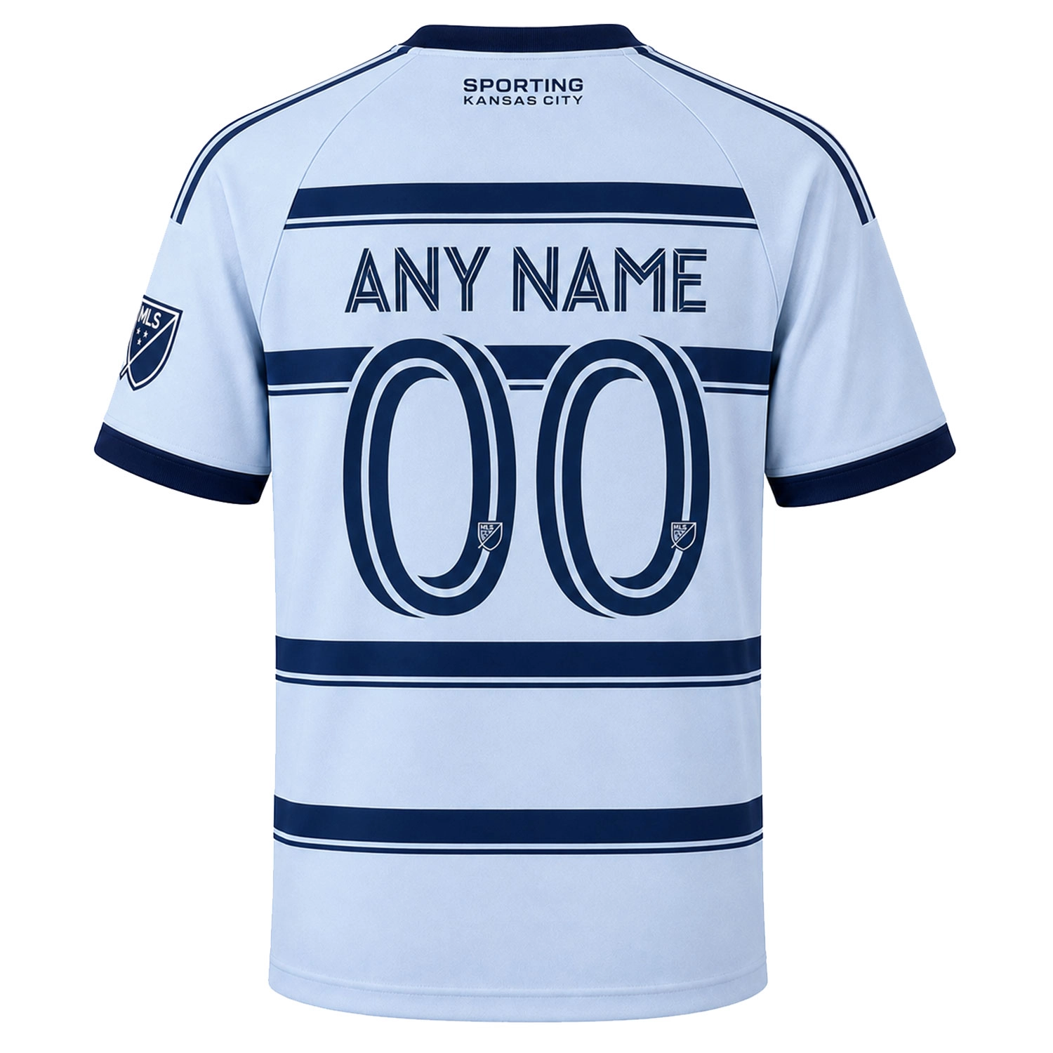 Sporting Kansas City Fan Jersey Custom Dynamic Stripe