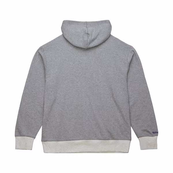 Los Angeles Lakers Mitchell & Ness Heritage Fleece NBA Hoodie Gray view 2