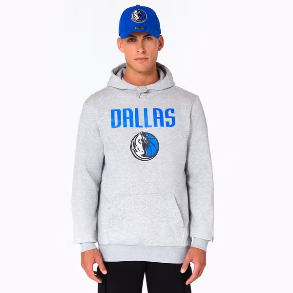 Dallas Mavericks Team Logo New Era NBA Hoodie Sweatshirt view 1
