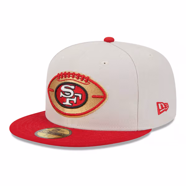 San Francisco 49ers Historic 2024 NFL Sideline New Era 59FIFTY Fitted Cap product photo