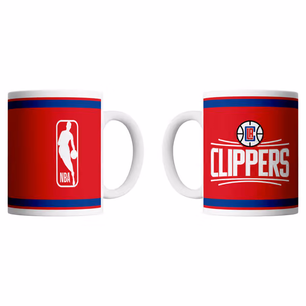 Los Angeles Clippers Logo & Shield NBA Mug (330 ml) view 1