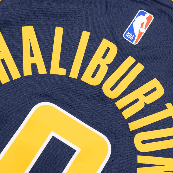 Tyrese Haliburton #0 Indiana Pacers Nike Swingman NBA Jersey Navy (YOUTH) view 4