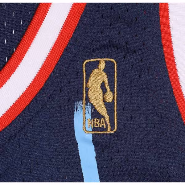Clyde Drexler #22 Houston Rockets 1996-97 Swingman NBA Jersey Navy view 4