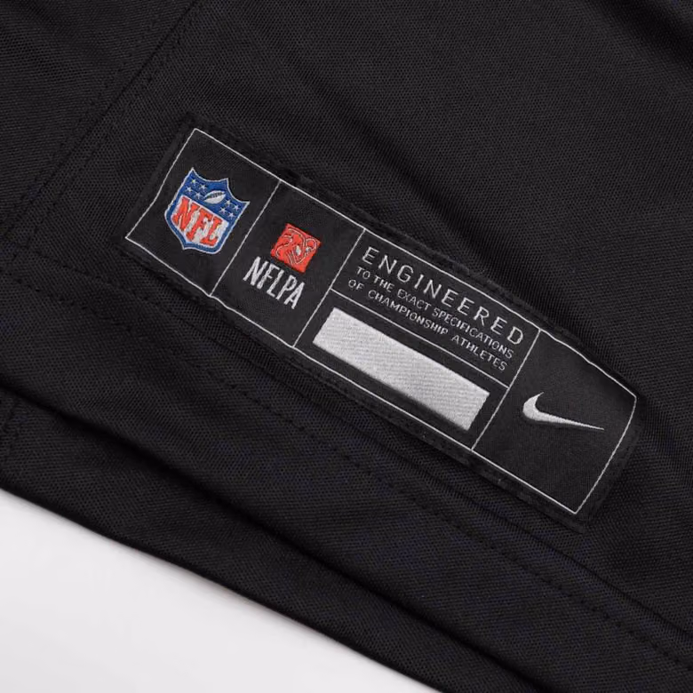 Ja’Marr Chase #1 Cincinnati Bengals Nike Vapor F.U.S.E. Limited NFL Jersey Black view 6