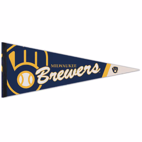 Milwaukee Brewers Premium MLB Pennant view 1