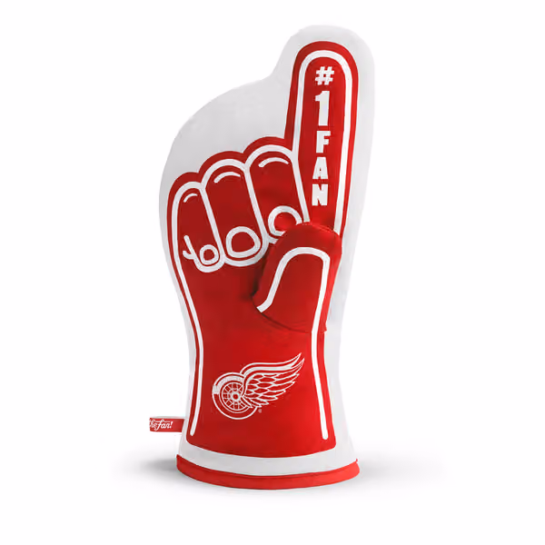 Detroit Red Wings #1 Fan NHL Oven Mitt view 1