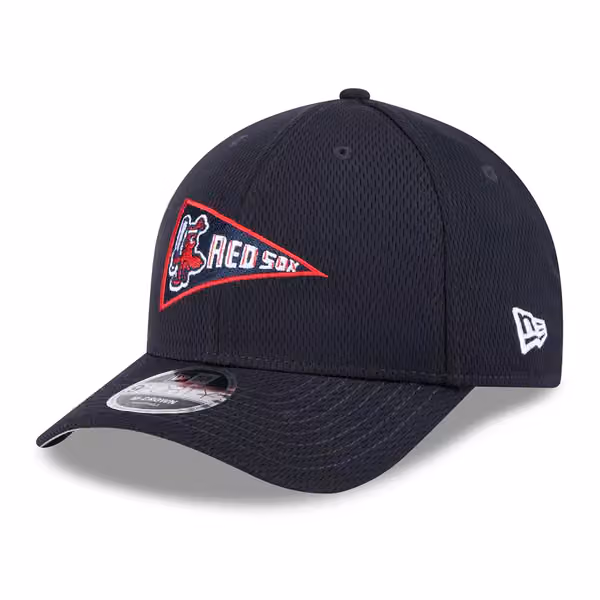 Boston Red Sox 2025 MLB Clubhouse 9FORTY M-Crown Snapback Cap Navy product photo